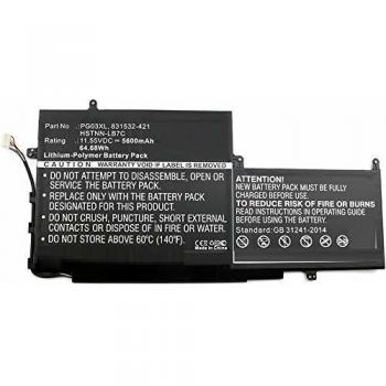 Batteria HP 5600 mAh per Notebook CoreParts