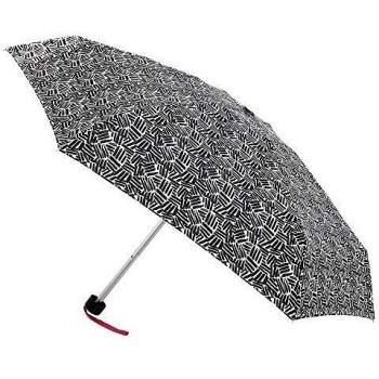 Paraguas Vogue ultramini estampado blanco y negro