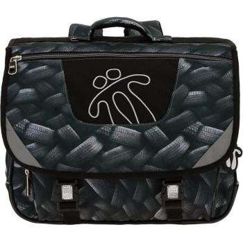 Mochila Escolar Totto Tijeras Negro