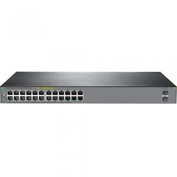HPE OfficeConnect 1920S 24-Port Managed Gigabit Ethernet PoE+ Switch (JG984A)