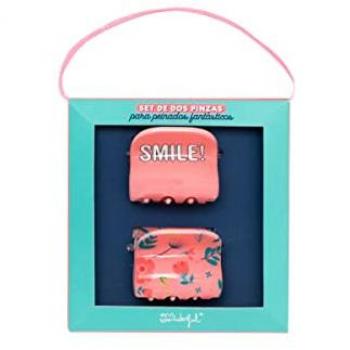 Pinzas Mr. Wonderful 2-Pack: Peinados con Sonrisa