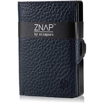 ZNAP Carteras para Hombre RFID Metálico