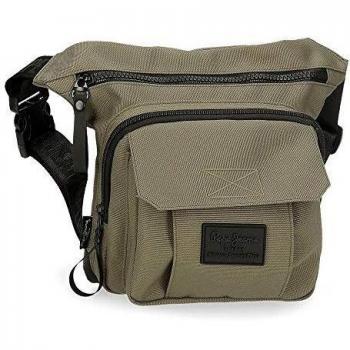 Pepe Jeans Denton Riñonera Cuadrada Caqui 31,5x24x2 cms
