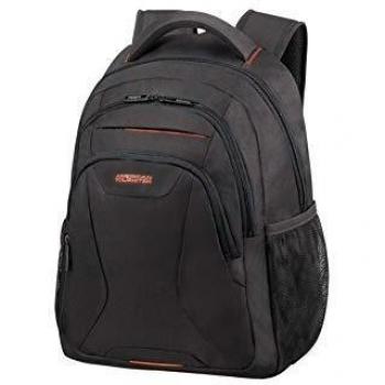 American Tourister At Work Zaino S (13.3-14), Nero (Black/Orange)