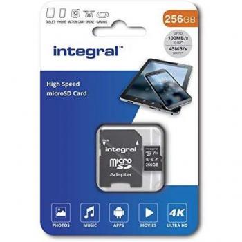 Memoria Flash Integral INMSDX256G-100V30 256 GB MicroSD UHS‑I
