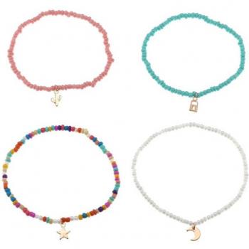 Conjunto Místico de Tobillera Multicolor