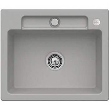 Fregadero Villeroy & Boch Siluet 60s – Cerámica Plus con Desagüe Automático