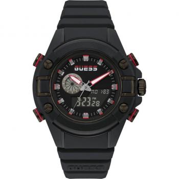Reloj Guess G Force GW0269G3 de silicona negra