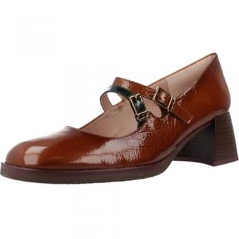 Bailarina con Doble Tira en Piel Charol Hispánitas BHI243717 Cuero