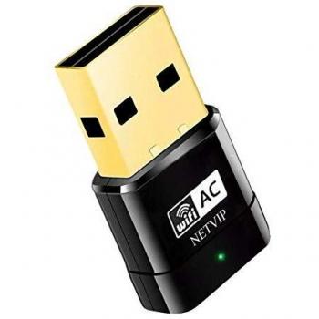 Dongle Wi-Fi Supporta con USB 2.0 per Laptop/PC Compatibile con Window XP/7/8/8.1/10/Vista/Mac OS