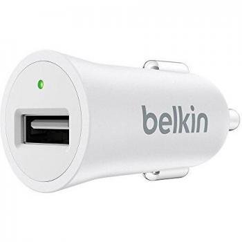 Belkin CaricaVoce da Auto, F8M730btWHT, Bianco
