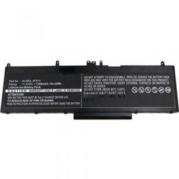 Batteria laptop Dell 83Wh Li-ion 11.4V 7300mAh