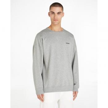 Calvin Klein Felpa Con Cappuccio 000nm2300e Grigio Heather XL