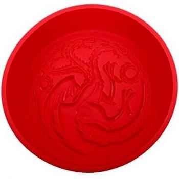 SD toys Targaryen Game of Thrones Mold for Oven, Silicone, Red, 29 x 27 x 7 cm