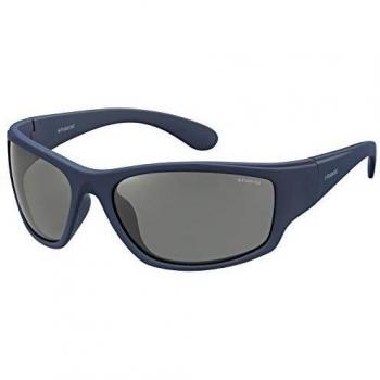 Polaroid PLD 7005/S C3 863 63 Gafas de Sol, Azul (Bluette/Grey Pz), Hombre