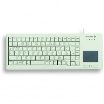 Cherry XS Touchpad Tastiera USB QWERTZ Tedesco Grigio