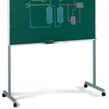 Soportes metálicos con ruedas para Pizarra Faibo