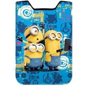 Bolso Selfie Karactermania Minions Azul 16 cm