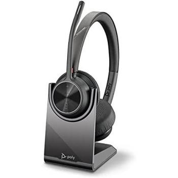 Poly Voyager 4320 UC Wireless Headset with Charging Base