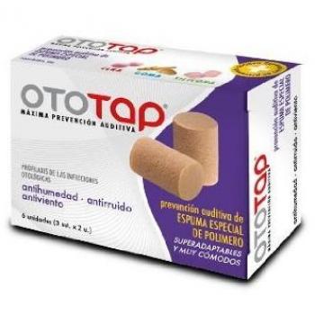 Tapones Oídos GomaEspuma OtoTap 6 U