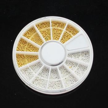 Rueda de Uñas Oro Perla 3D