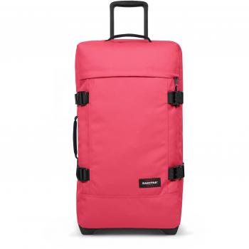 Eastpak Tranverz M Equipaje de Mano, 67 cm, 78 Liters, Rosa (Wild Pink)