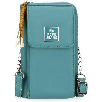 Cartera-bandolera porta móvil Pepe Jeans Bea azul