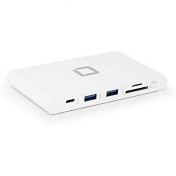 DICOTA D31729 replicatore di porte e docking station per laptop Bianco