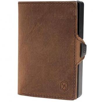 ZNAP Cartera RFID Metálica para Hombre