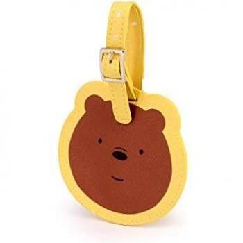Etiqueta para equipaje Somos Osos Amarillo