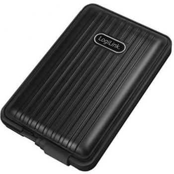 Case esterno per dischi rigidi HDD da 2,5 pollici con USB 3.1 Gen 2 (fino a 10 Gbps!) Connessione al computer, impermeabile (IP66), antipolvere, resistente agli urti