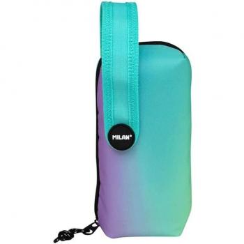 Estuche Escolar con Accesorios Milan Sunset Verde 22,5 x 11,5 x 11 cm