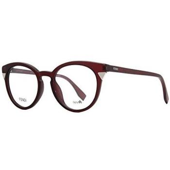 FENDI FF 0127 MQN 48 Gafas de sol, Rojo (Trn Burgundy), Mujer