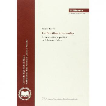 La scrittura in esilio. Ermeneutica e poetica in Edmond Jabès