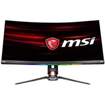 MSI OPTIX MPG341CQRv monitor gaming 34'' curvo, display 21:9 UWQHD (3440 x 1440), HDR 400, Freq 120Hz, 1MS, Mystic Light RGB, SteelSeries Gamesense, curvatura 1800R, AMD FreeSync, gaming OSD app, nero