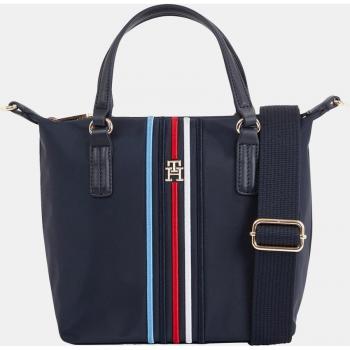 Bolso de mano Tommy Hilfiger pequeño de nylon reciclado azul marino