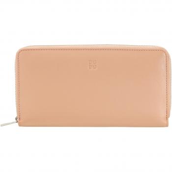 Cartera grande Dudu de cuero Nappa con cremallera