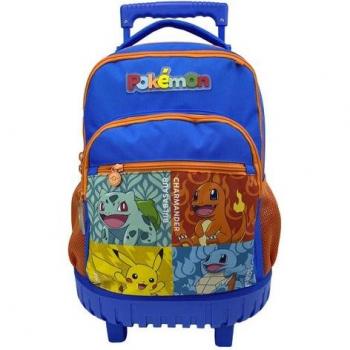 Mochila Trolley Pokémon Starter Azul Multicolor CyP
