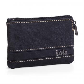 Monedero de cuero negro para caballero – Modelo Illinois