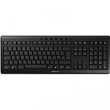 Cherry Stream Wireless Tastiera QWERTY Inglese UK Nero
