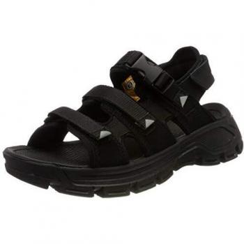 Cat Footwear Progressor Buckle, Sandalias de Gladiador para Hombre, Negro (Black/Black/Wild Dove Black), 41 EU