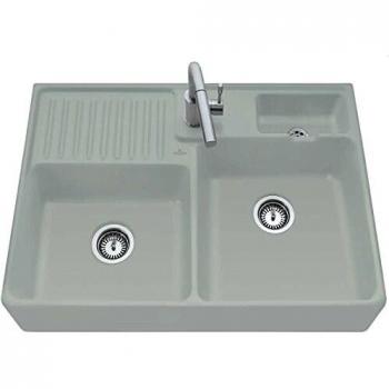 Villeroy & Boch Fregadero Tradition Fossile CeramicPlus con Vaciador Manual