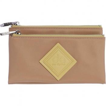 Cartera Beige Cremallera Don Algodón