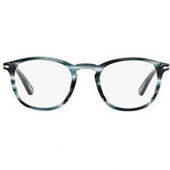 Persol 0PO3143V Montura de gafas hombre gris rayado 47