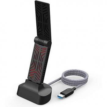 WAVLINK AC1900 USB Wi-Fi Dongle with High Gain Antenna