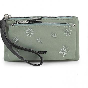 Skpat para mujer. Cartera de mano SKPAT 314325 color kaki