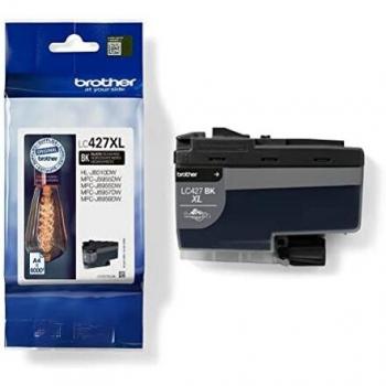Brother LC427XLBK Cartuccia Inkjet Originale, fino a 6000 pagine, per Stampanti MFCJ5955DW / MFCJ6955DW / HLJ6010DW, Nero