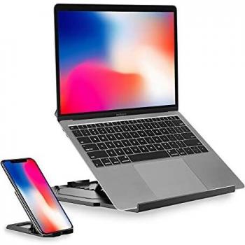 Stazione di supporto portatile Desire2 2in1 nero