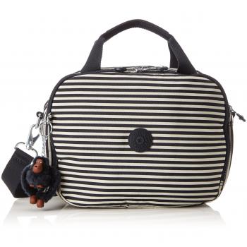 Kipling PALMBEACH Neceser de Viaje, 23 cm, 7 Liters, Marine Stripy