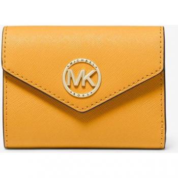 Cartera de mujer pequeña de piel naranja Michael Kors
